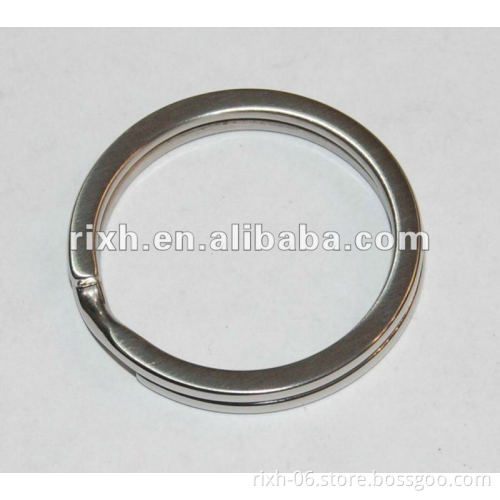 Titanium triangle split ring